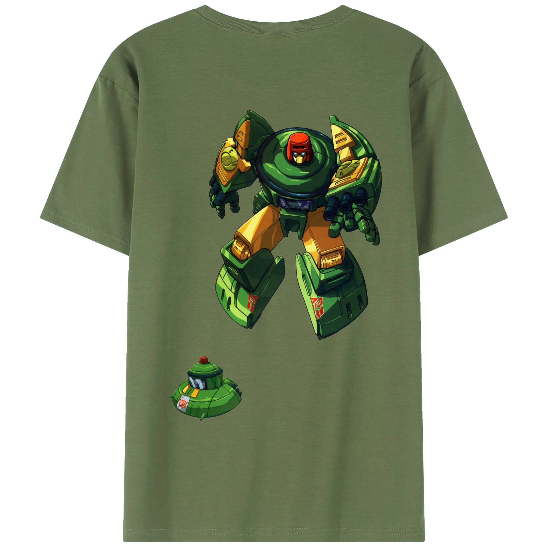 （画像用）  綿100％ メンズ半袖Tシャツ（バックプリント） 通気性